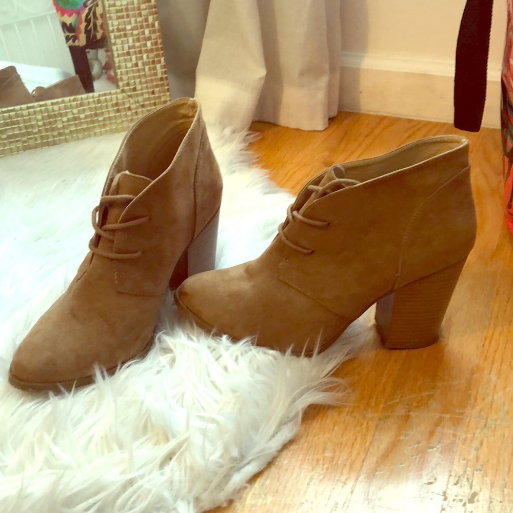 Tan Booties